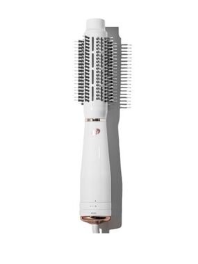 T3 White and Rose Gold Rotating Hot Air Brush